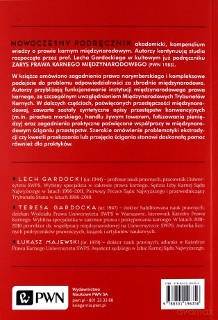 Prawo karne, Międzynarodowe zarys systemu - Lech Gardocki [KSIĄŻKA]
