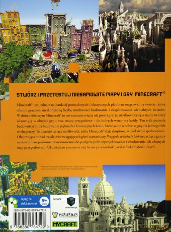 Przygody w świecie bloków. Stwórz i przetestuj niesamowite mapy i gry minecreft - Kirsten Kearney [KSIĄŻKA]
