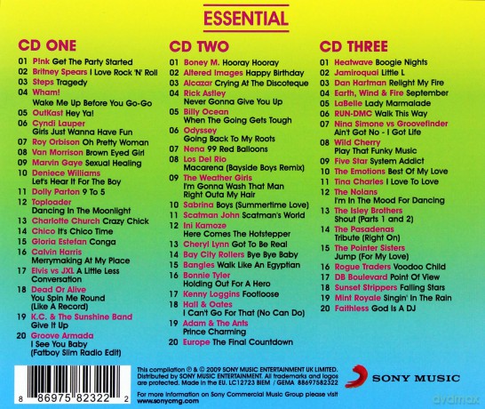 Get The Party Started: Essential Pop and Dance Anthems [3CD]