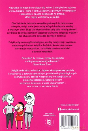 Radości z kobiecości czyli wszystko o zarządzaniu narządami - Nina Brochmann [KSIĄŻKA]