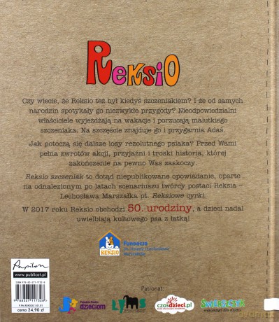 Reksio szczeniak - Liliana Fabisińska [KSIĄŻKA]