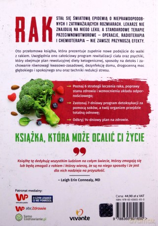 Rewolucja w leczeniu raka. Przełomowy program terapii i profilaktyki - Leigh Erin Connealy [KSIĄŻKA]