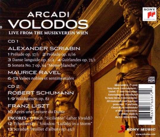 Arcadi Volodos: Volodos in Vienna [2CD]
