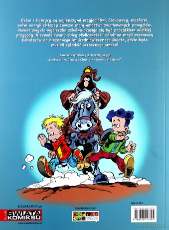 Straszne smoczysko. Oskar i Fabrycy (Tom 1) - Mieczysław Fijał [KOMIKS]