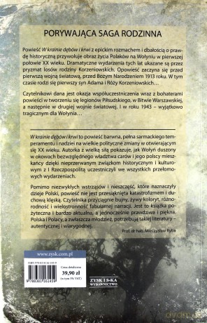 W krainie dębów i krwi - Jadwiga Skibińska-Podbielska [KSIĄŻKA]