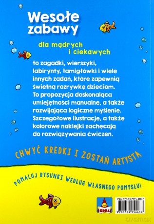Wesołe zabawy dla mądrych i ciekawych [KSIĄŻKA]