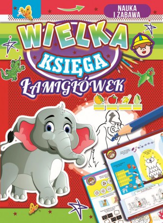 Wielka księga łamigłówek [KSIĄŻKA]