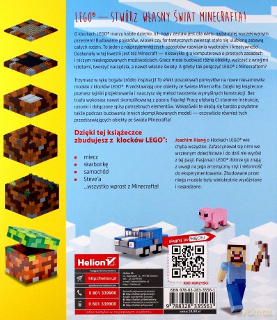 Wirtualny świat z klocków LEGO. Projekty do samodzielnego wykonania - Joachim Klang [KSIĄŻKA]