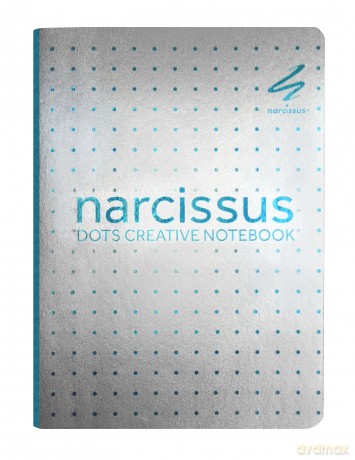 Zeszyt A5 60k kropki Narcissus 11-043