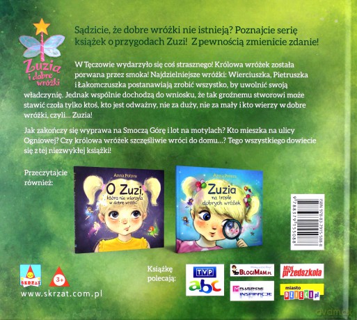 Zuzia w Krainie Wróżek. Zuzia i dobre wróżki - Anna Potyra [KSIĄŻKA]