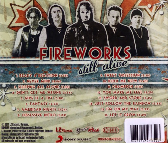 Bonfire: Fireworks Still Alive [CD]