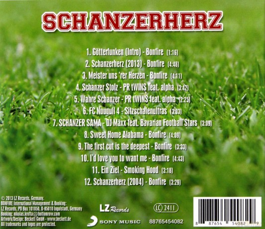 Bonfire: Schanzerherz Fan [CD]