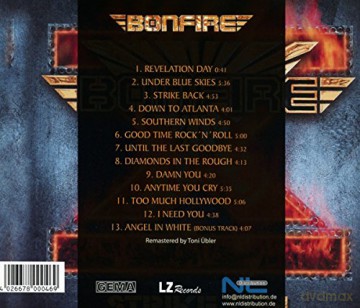Bonfire: Strike Ten [CD]