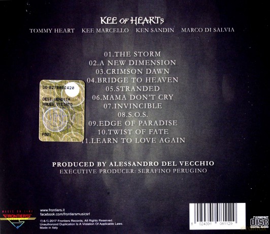 Kee Of Hearts: Kee Of Hearts [CD]