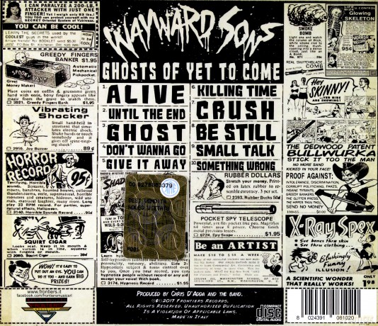 Wayward Sons: Ghosts Of Yet To Come [CD]