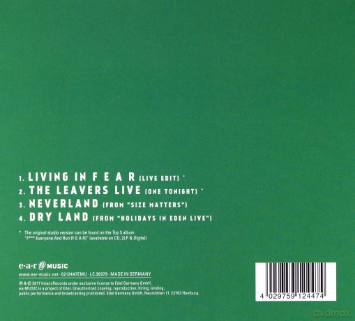 Marillion: Living in F E A R (Limited) (digipack) [CD]