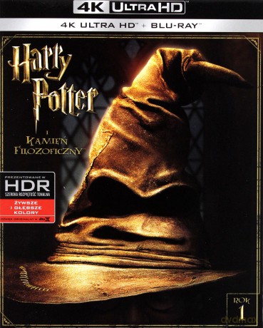 Harry Potter i Kamień Filozoficzny [Blu-Ray 4K]+[Blu-Ray]
