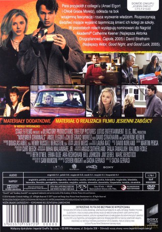 Jesienni zabójcy [DVD]