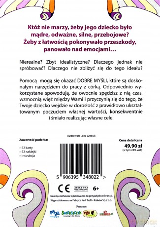 Dobre myśli. Karty afirmacyjne dla dziewczynek - Patrycja Juszkat