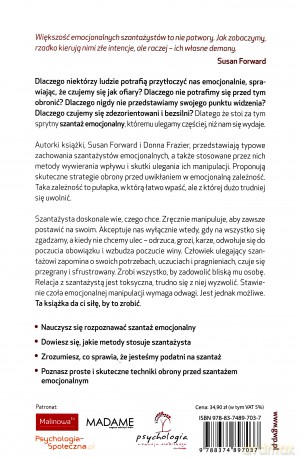 Szantaż emocjonalny. Jak się obronić przed manipulacją i wykorzystaniem - Susan Forward, Donna Frazier [KSIĄŻKA]