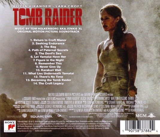 Tomb Raider soundtrack (Junkie XL) [CD]
