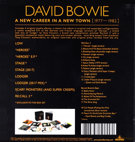 David Bowie: A New Career In A New Town (1977 - 1982) (Limited) [11CD]