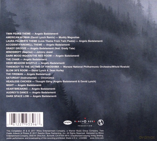 Twin Peaks (Limited Event Series Soundtrack - Score) [CD]