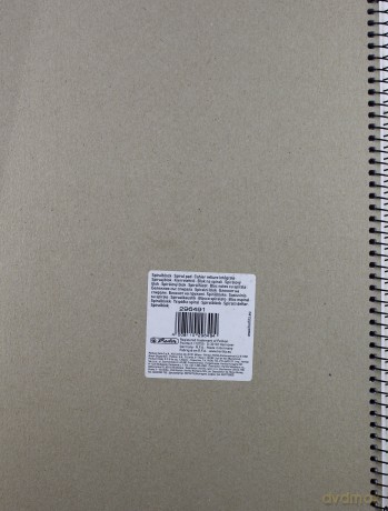 Brulion Herlitz z zakładkami na spirali A4 100 kartek