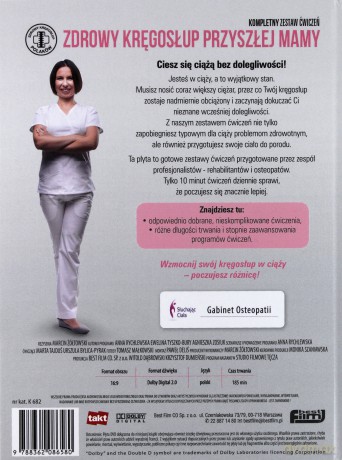 Zdrowy kręgosłup przyszłej mamy (booklet) [DVD]