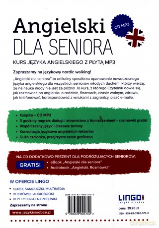 Angielski dla seniora - dr Alisa Mitchel-Masiejczyk, Anna Laskowska [KSIĄŻKA]