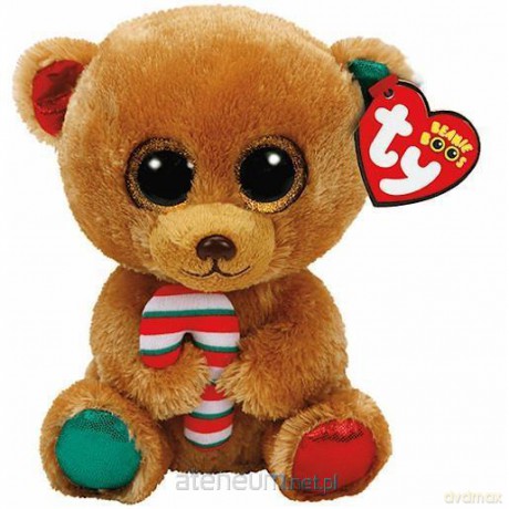Beanie Boos Bella - Brązowy Miś ze słodyczem 24 cm