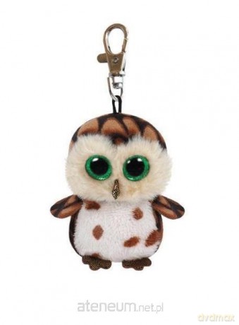 Beanie Boos Sammy - Brązowa Sowa 8,5 cm - Brelok