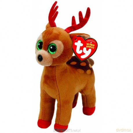 Beanie Boos Tinsel - Brązowy renifer 15 cm