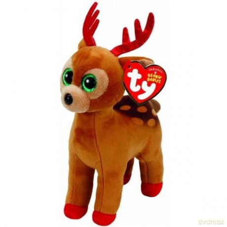 Beanie Boos Tinsel - Brązowy renifer 15 cm