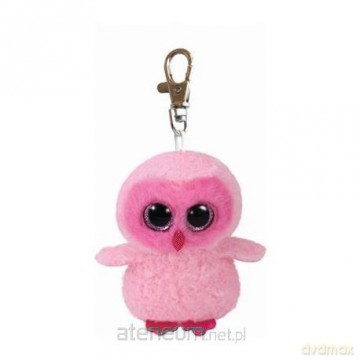 Beanie Boos Twiggy - Różowa Sowa 8,5 cm - Brelok