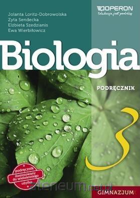 Biologia Gimnazjum 3 Podręcznik [KSIĄŻKA]