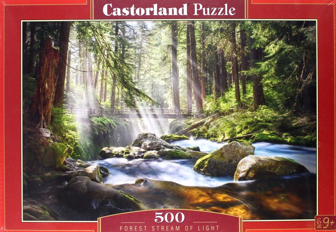 CASTOR 500 el.Forest Stream of Light [PUZZLE]
