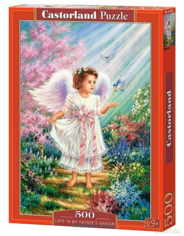 CASTOR 500 el.Love in My Father's Garden [PUZZLE]