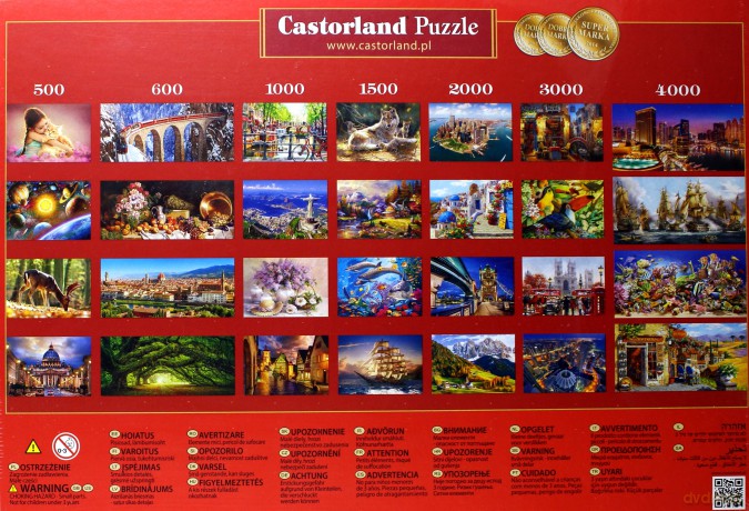 CASTOR 500 el.Pływający pies [PUZZLE]