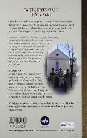Cuda świętego Ojca Pio - Katarzyna Stokłosa [KSIĄŻKA]