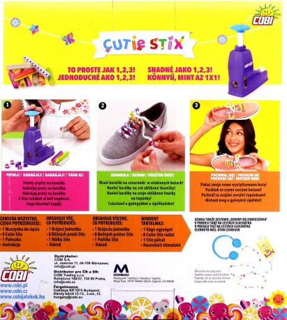 Cutie Stix Ozdoby na buty