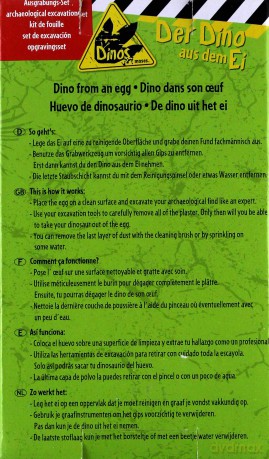Dino jajo wykopaliska