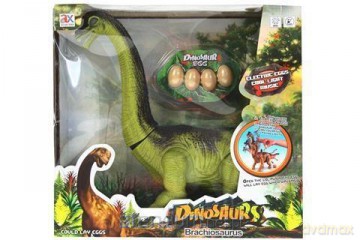 Dinozaur ruchomy z akcesoriami