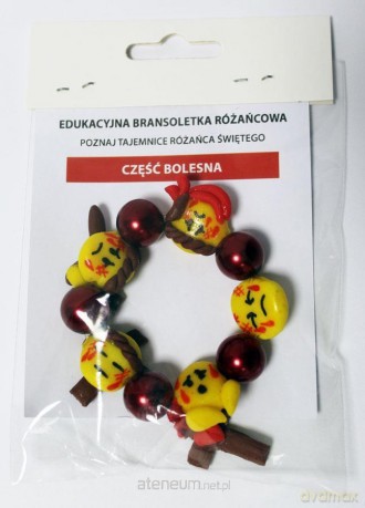 Edukacyjna bransoletka różańcowa - część bolesna