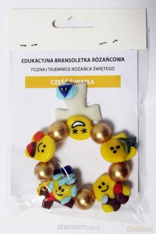 Edukacyjna bransoletka różańcowa - część światła