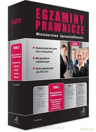 Egzaminy Prawnicze Ministerstwa 2018 (Tom 2) [KSIĄŻKA]