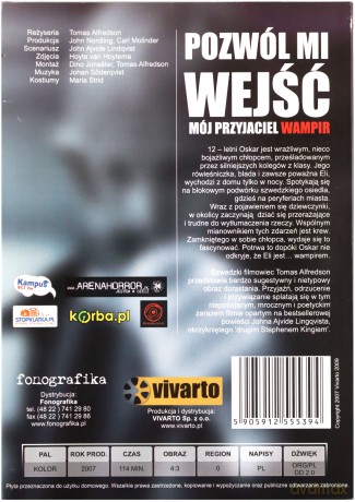 Pozwól mi wejść. Mój przyjaciel wampir [DVD]
