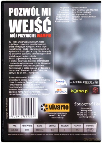 Pozwól mi wejść. Mój przyjaciel wampir [DVD]