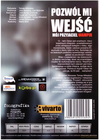 Pozwól mi wejść. Mój przyjaciel wampir [DVD]