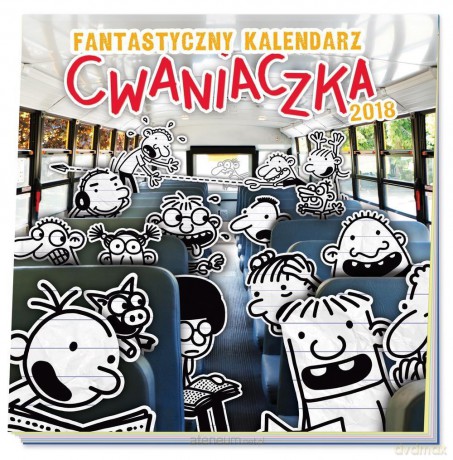 Fantastyczny kalendarz cwaniaczka 2018 [KSIĄŻKA]